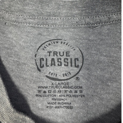 True Classic® Gray T Shirt Basic-XL