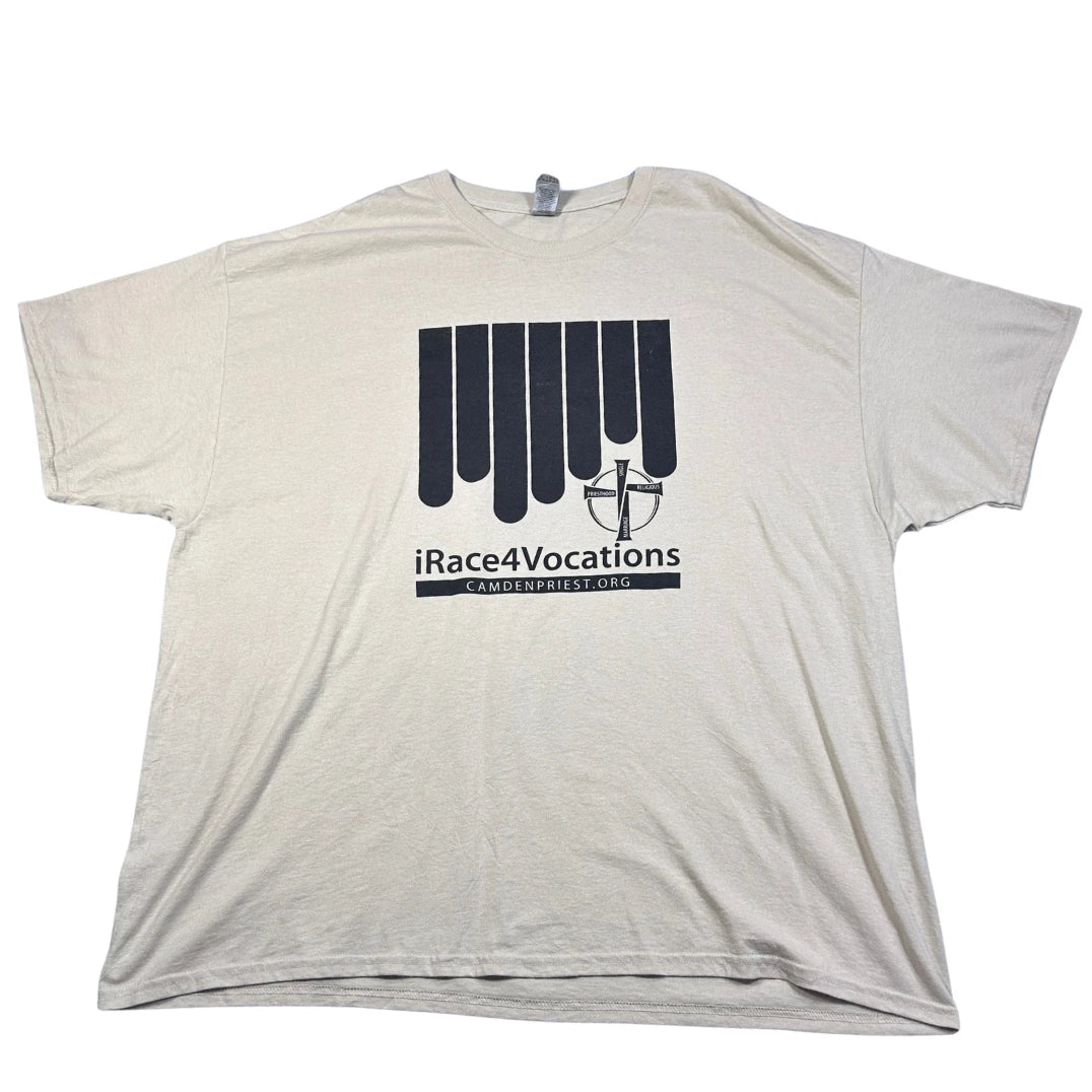 Gildan® White T Shirt iRace4Vocations-3XL