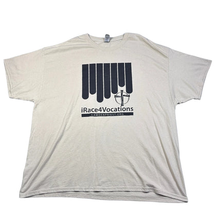 Gildan® White T Shirt iRace4Vocations-3XL