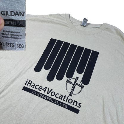 Gildan® White T Shirt iRace4Vocations-3XL