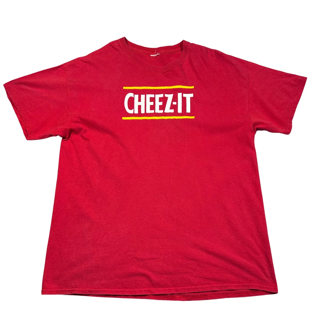 Unbranded Cheez It Red Graphic T Shirt-XL