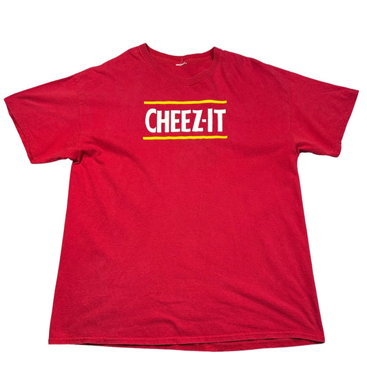Unbranded Cheez It Red Graphic T Shirt-XL