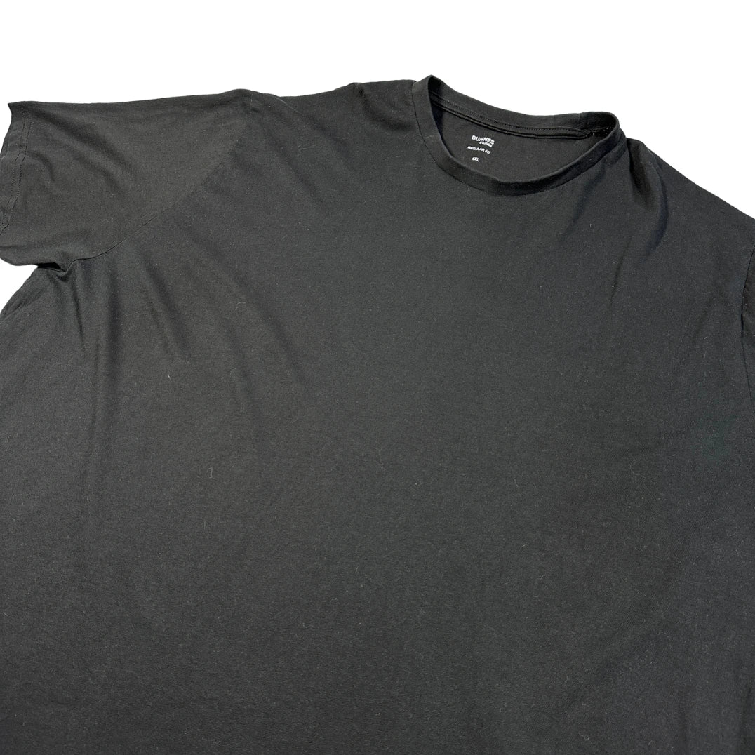Dunnes Stores® Black T Shirt Regular-4XL