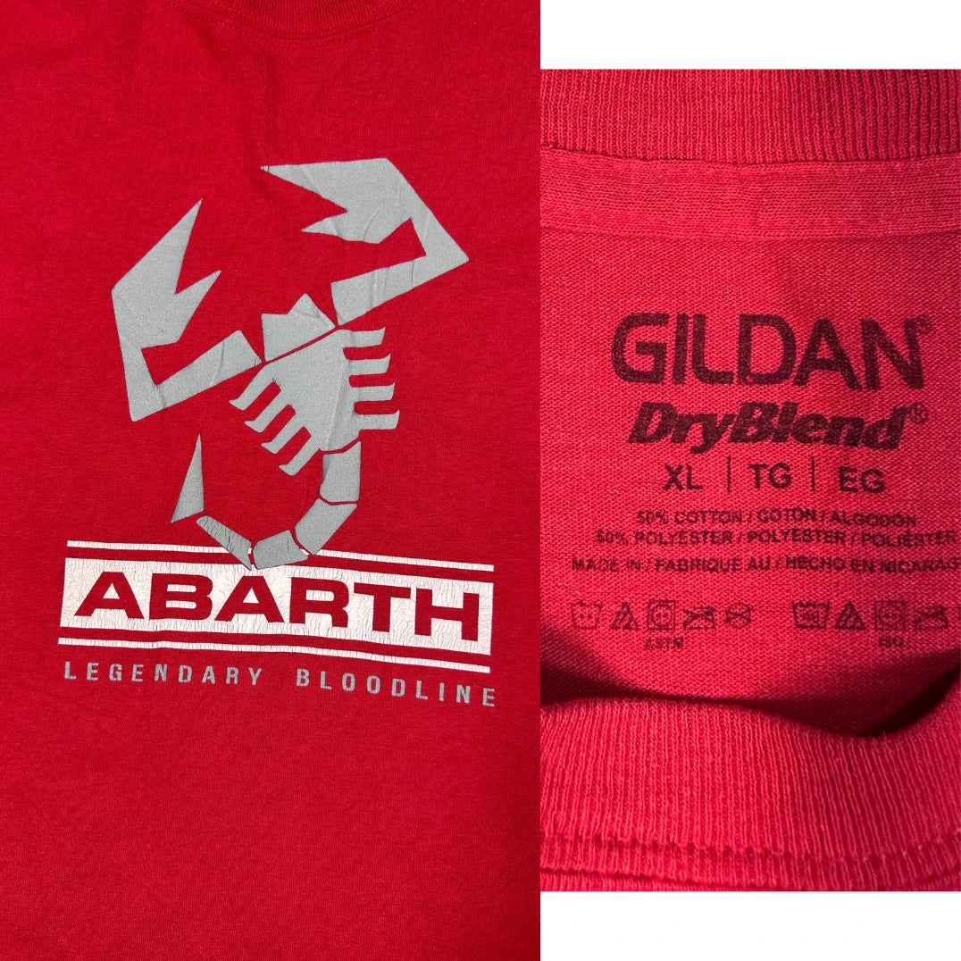 Gildan DryBlend® Red Graphic T Shirt-XL