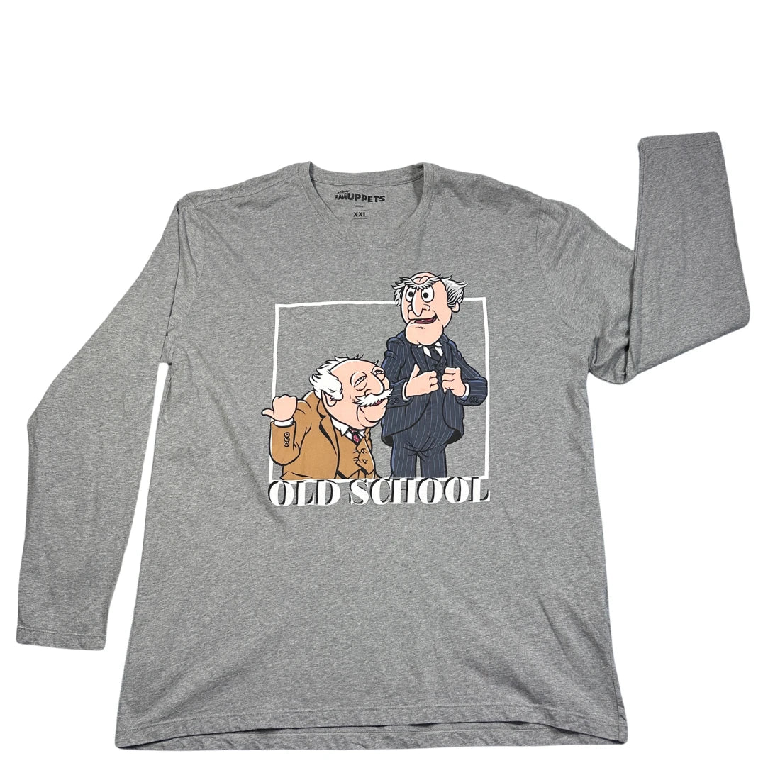 Disney® Grey Long Sleeve Graphic Tee-2XL