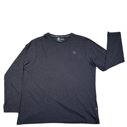 Tom Tompson® Navy Long Sleeve Bio Cotton Tee-2XL