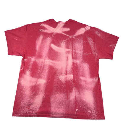 Gildan Pink Faded "P" Graphic T-Shirt-2XL