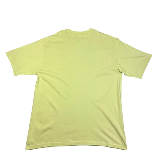 Joe Marlin Yellow Embroidered Logo T-Shirt-2XL