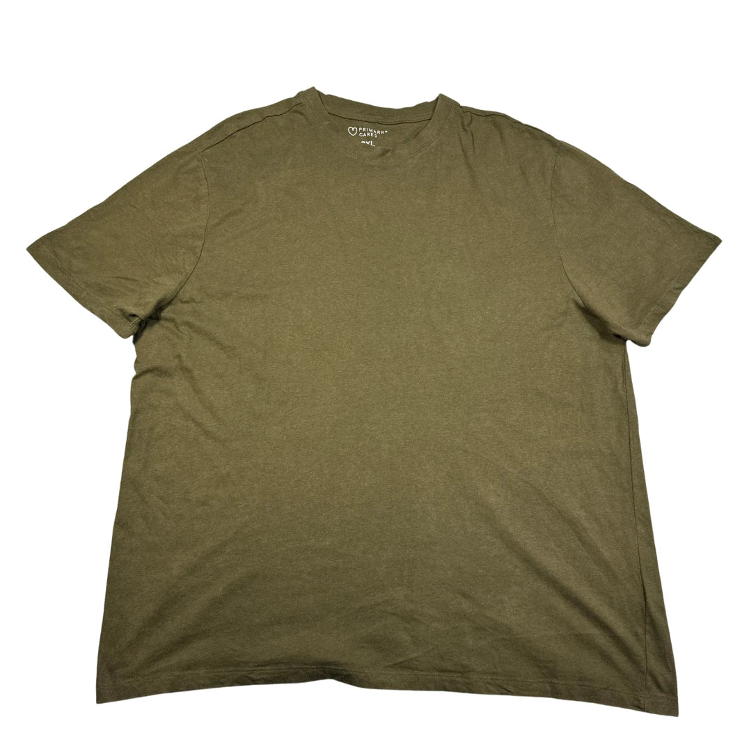 Primark Cares Olive Green Regular Fit T-Shirt-2XL