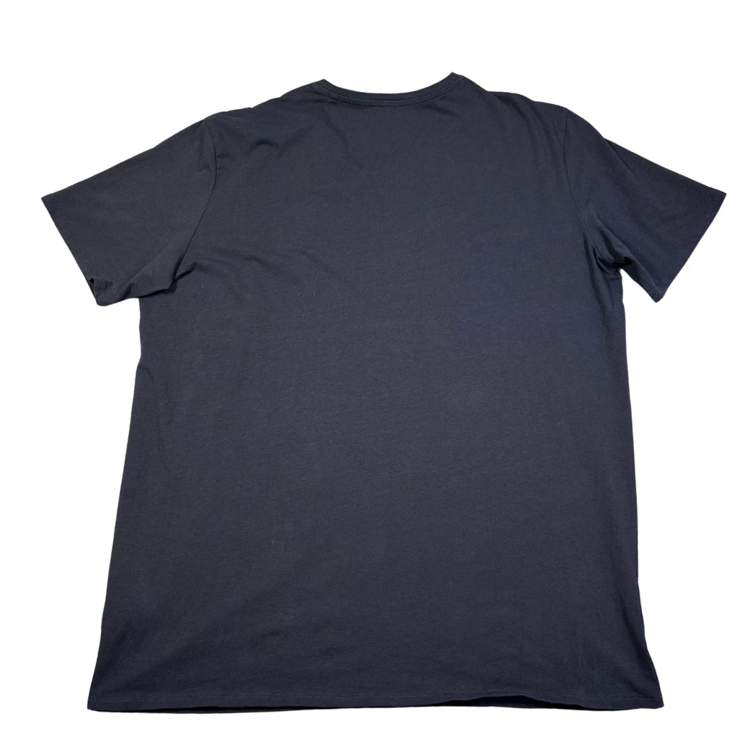 Jean Pascale Navy V-Neck T-Shirt