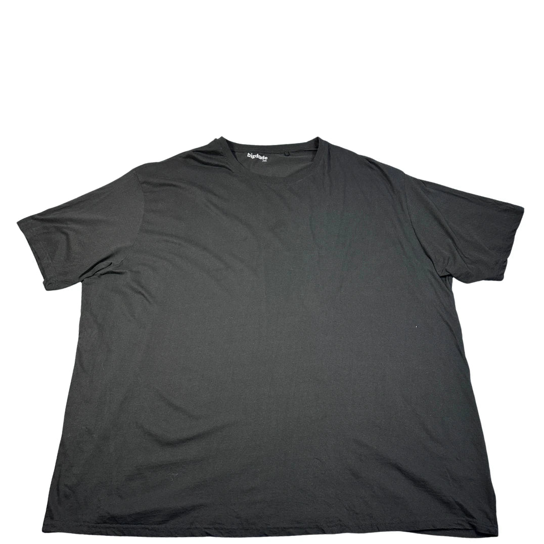Bigdude Black T-Shirt-7XL