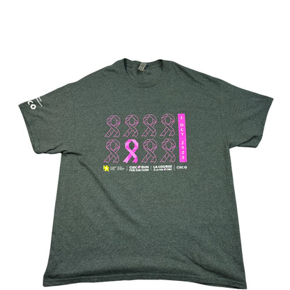 Gildan Grey CIBC Run for the Cure T-Shirt-XL