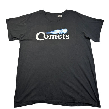 Unbranded Black Comets Graphic T-Shirt-XL