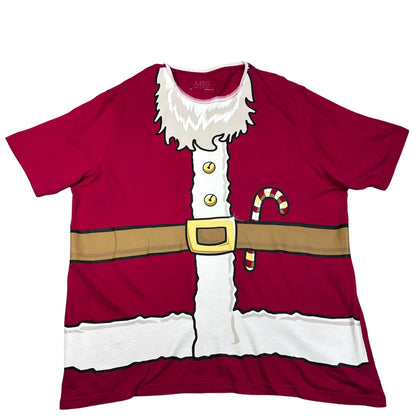 M&S Red Santa Suit T-Shirt-XL