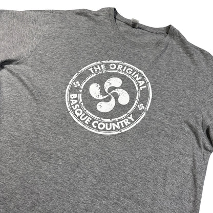 Roly Grey Basque Country Graphic T-Shirt-XL