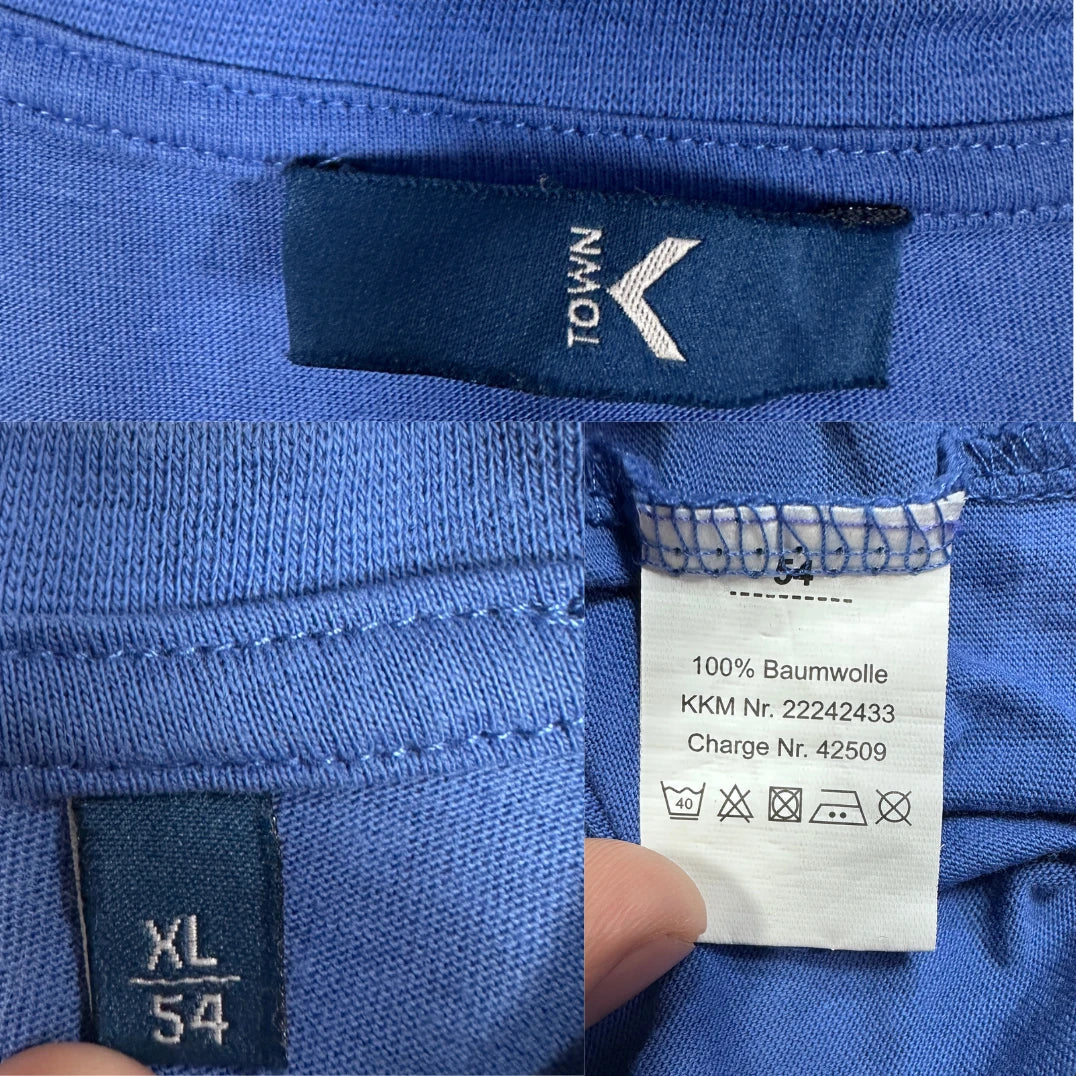 Town K Blue T-Shirt-XL