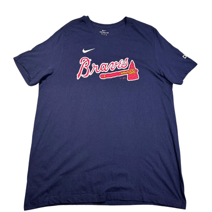 Nike Navy Atlanta Braves World Series Graphic T-Shirt-XXL