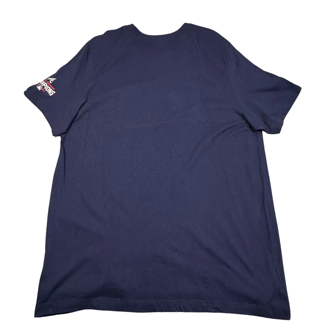 Nike Navy Atlanta Braves World Series Graphic T-Shirt-XXL