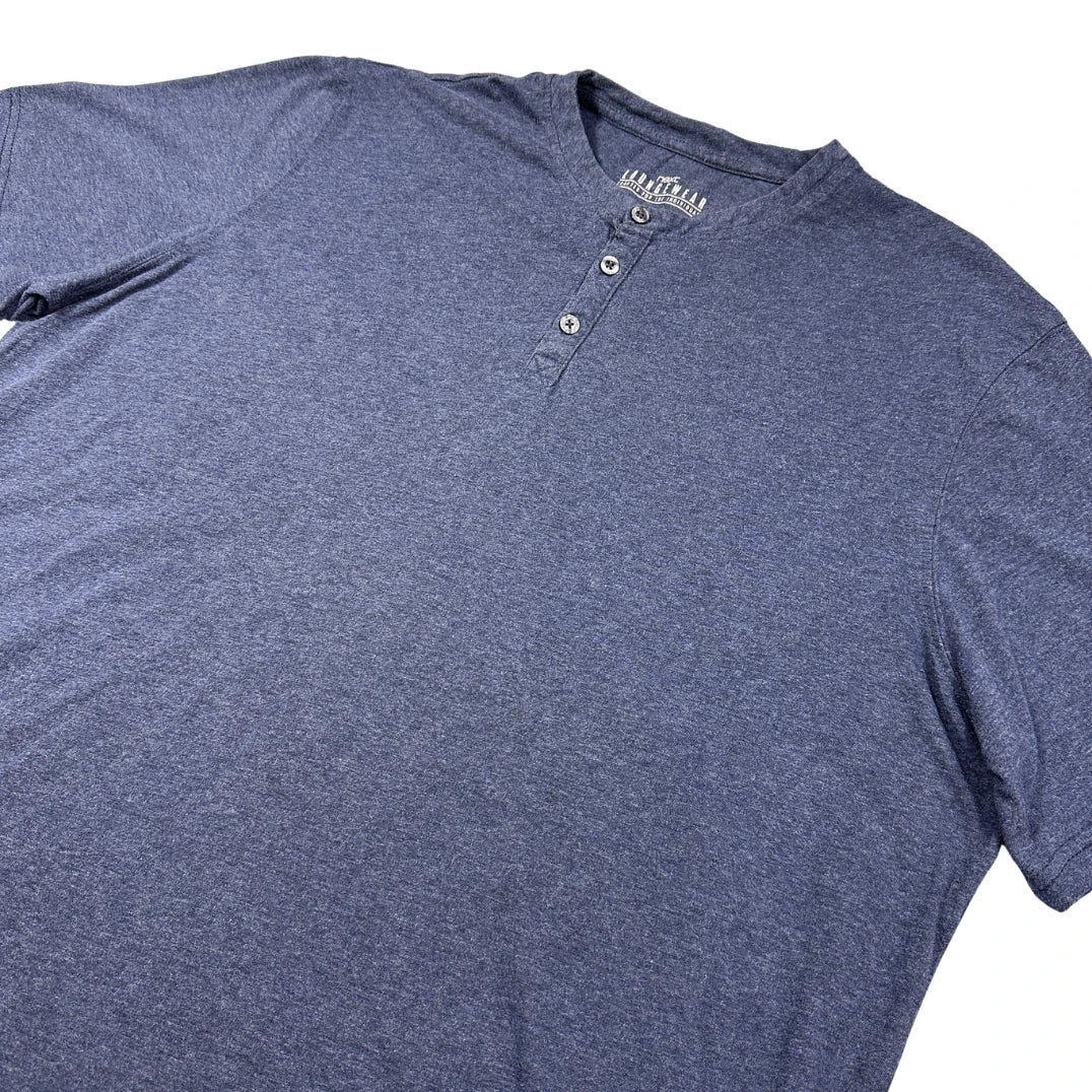 Next® Blue Henley T Shirt-XL