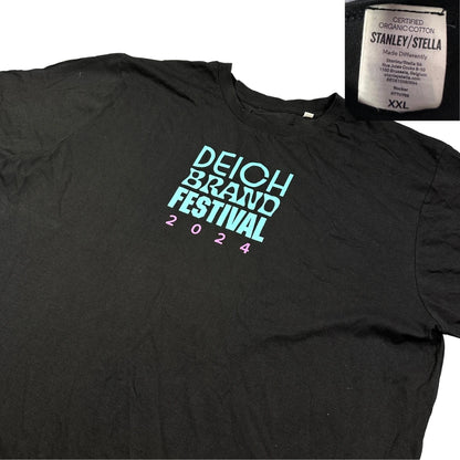 Stanley Stella® Black Festival T Shirt-2XL