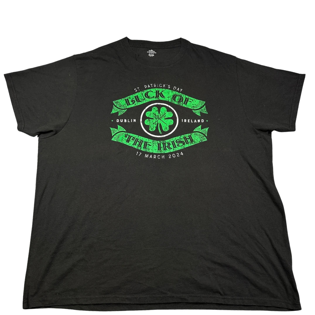 Celebrate® Black St Patricks T Shirt-3XL