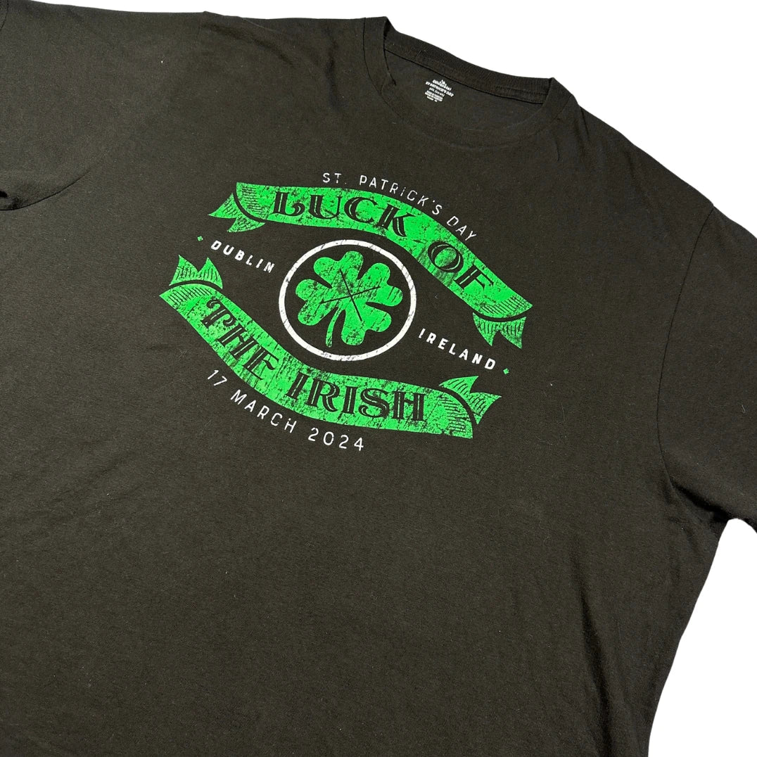 Celebrate® Black St Patricks T Shirt-3XL