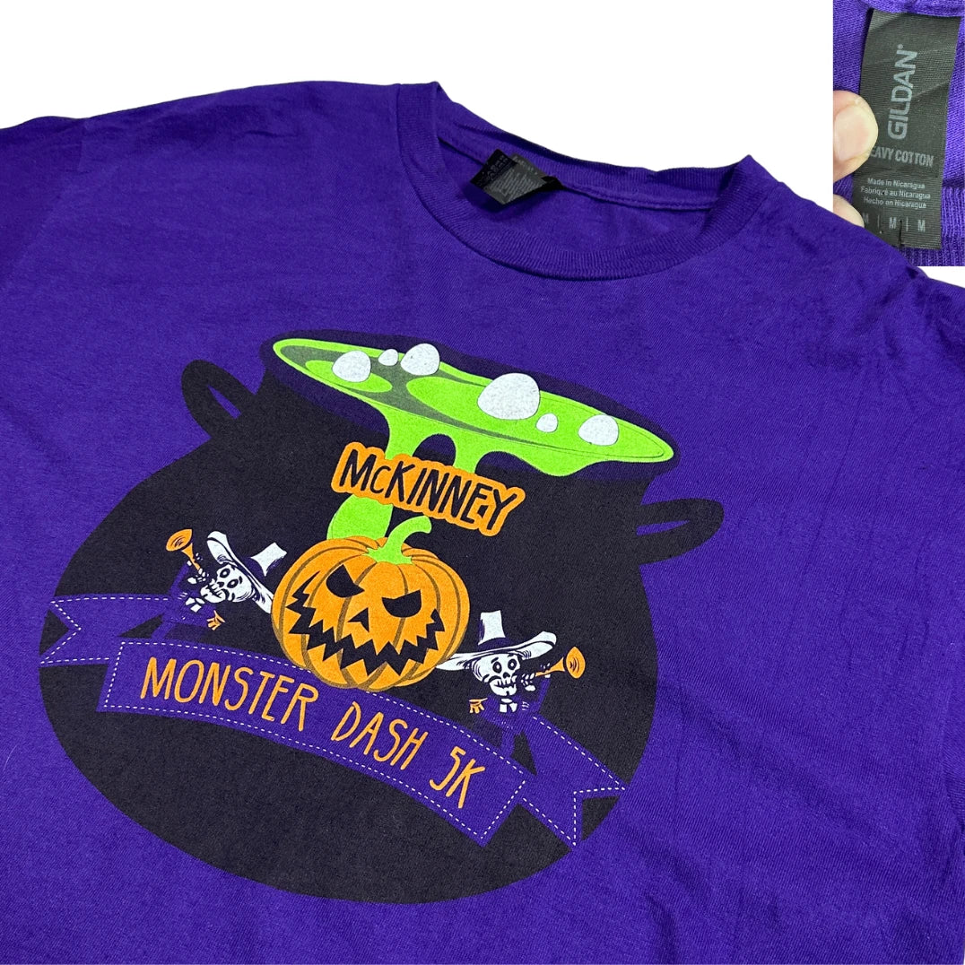 Gildan  ® McKinney Monster Dash 5K Graphic Cotton T-Shirt – Event Edition 🎃👕