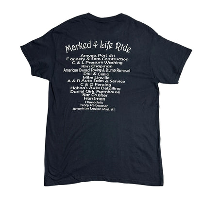 Gildan ® Marked 4 Life Ride Motivational Graphic T-Shirt – Event Edition 🏍️👕