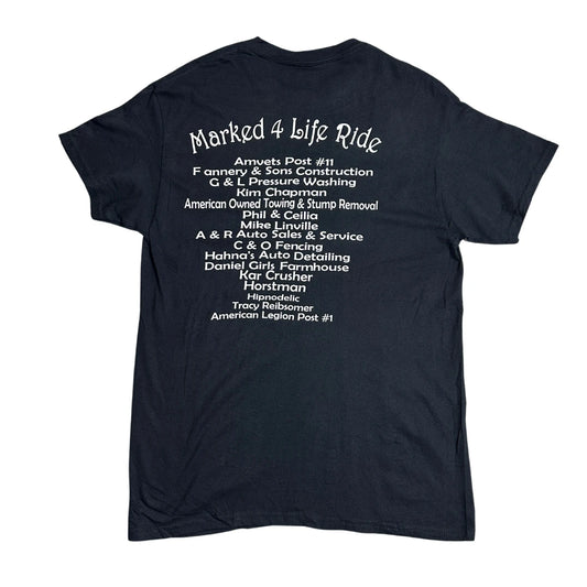 Gildan ® Marked 4 Life Ride Motivational Graphic T-Shirt – Event Edition 🏍️👕