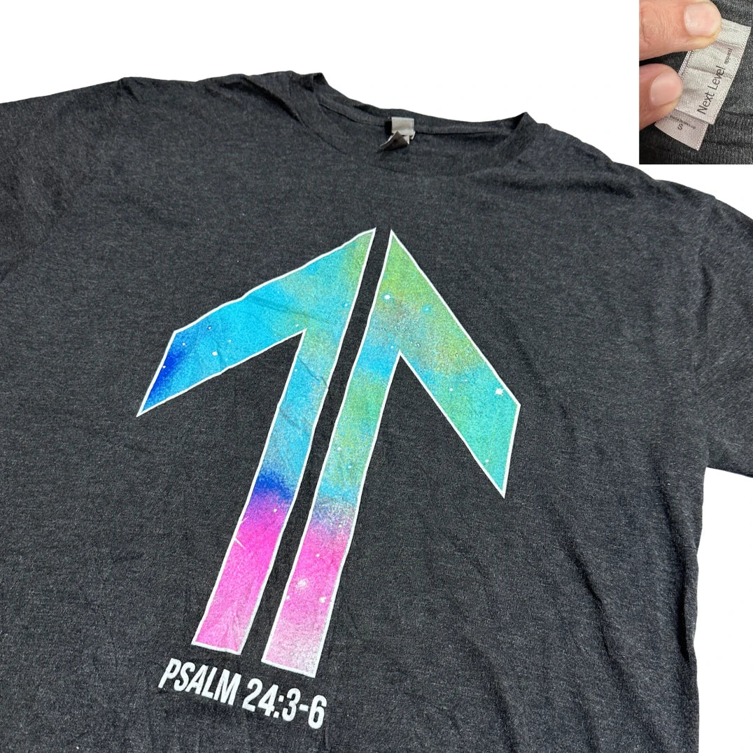 Next Level Apparel ® Ascend Youth Psalm 24:3-6 Graphic T-Shirt ✝️👕