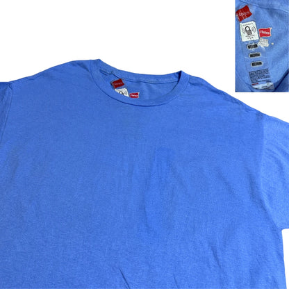 Classic Hanes ComfortSoft Plain Blue T-Shirt 👕💙