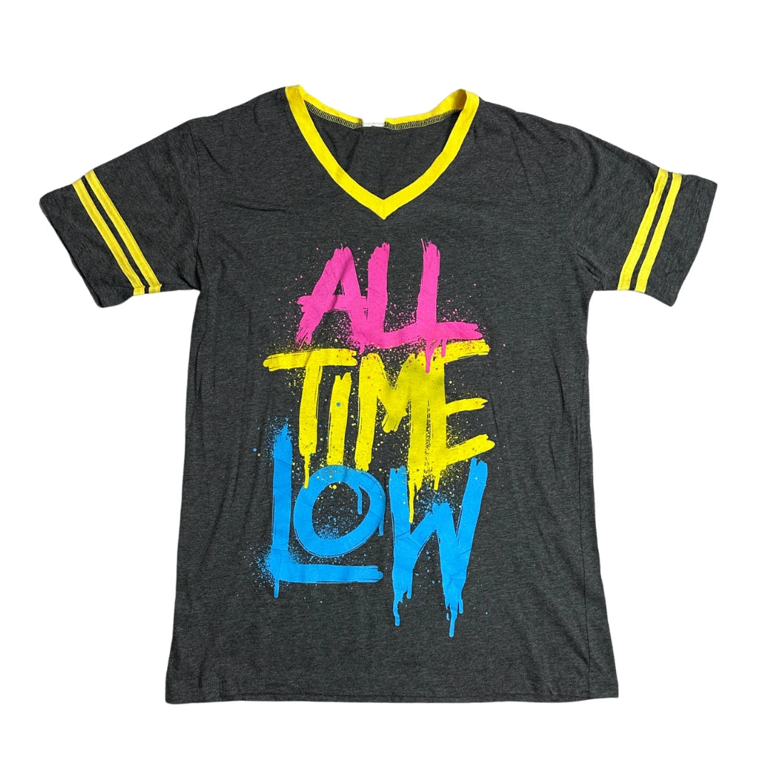 All Time Low Graphic V-Neck T-Shirt