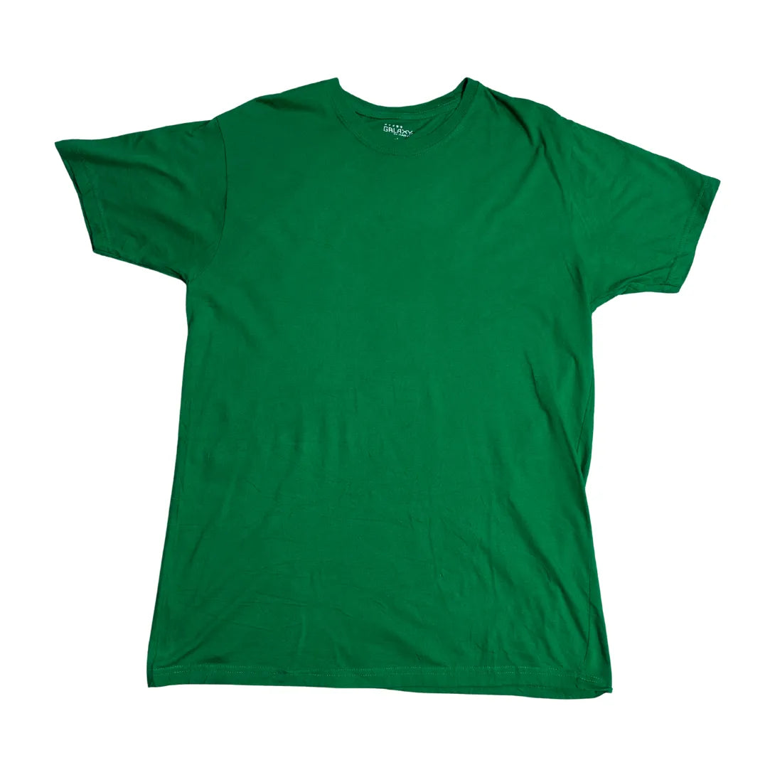 Classic Solid Green Cotton T-Shirt – Everyday Essential Tee 👕