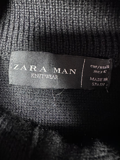Zara® Black Cardigan Button Front-L