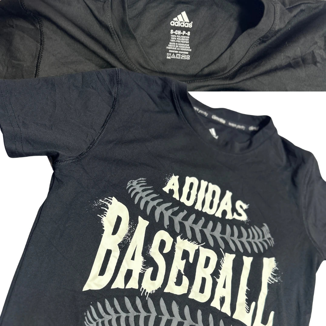 ADIDAS DRI FIT BASE BALL  T SHIRT  10 TO 12 YEARS