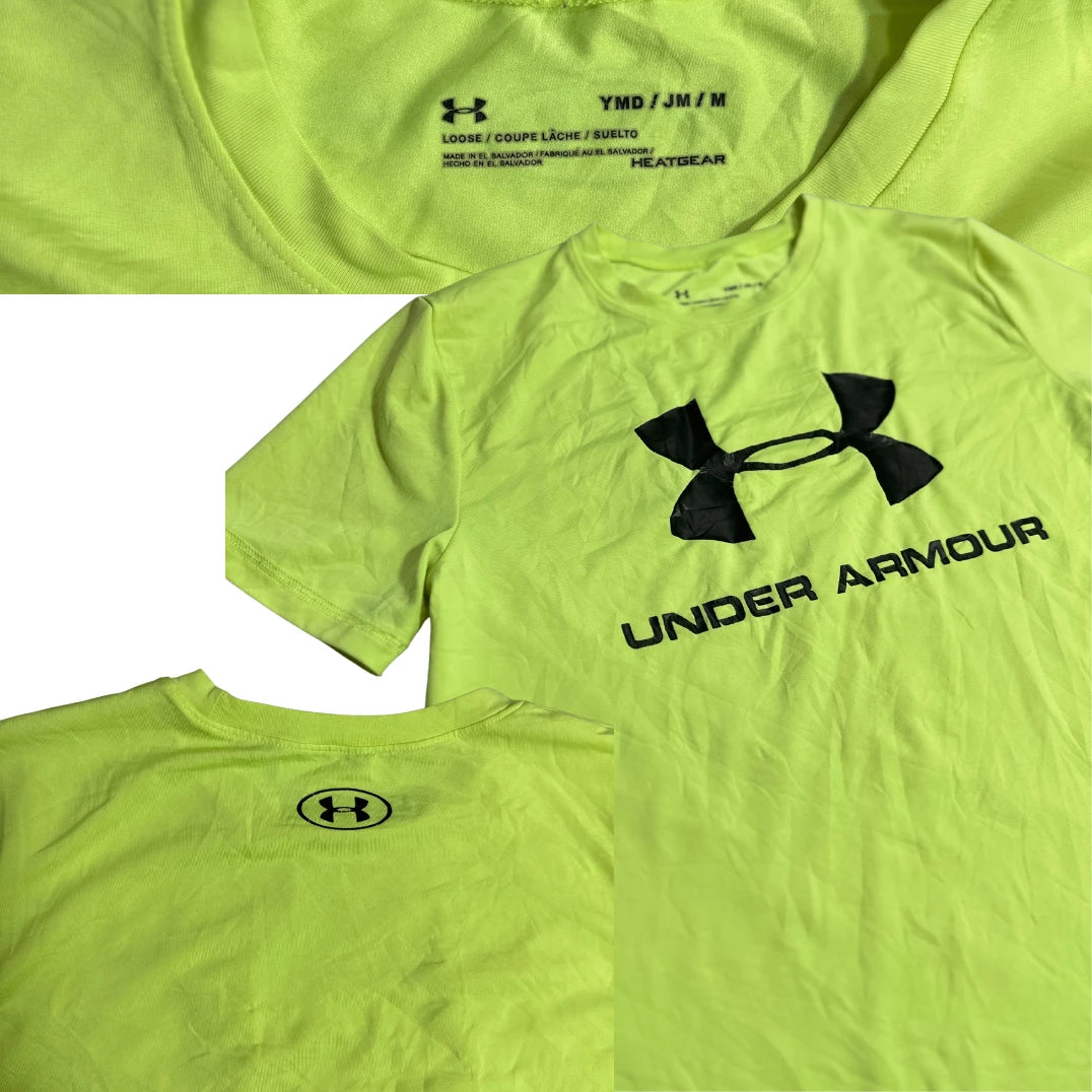 UNDER ARMOUR DRI FIT T SHIRT  12 TO 14 YEARS