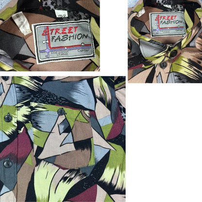 Street Fashion Patterned Shirt