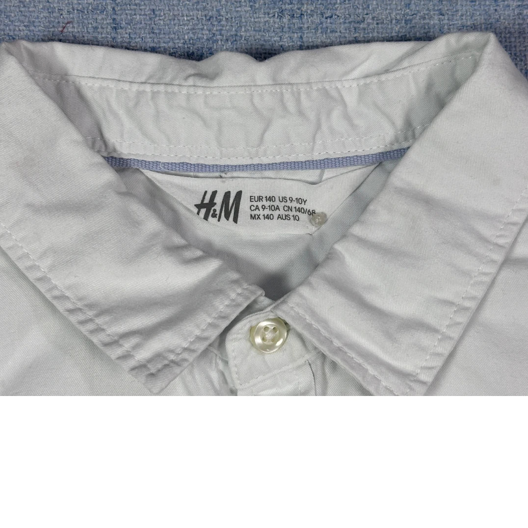 H&M® White Short Sleeve Shirt