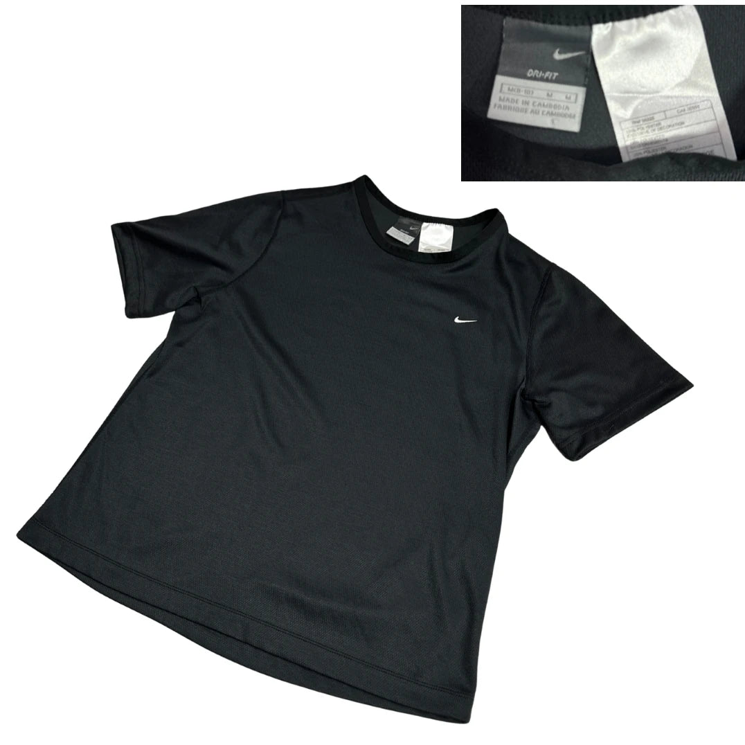 Nike Dri-FIT Minimal Black Active Tee 🖤