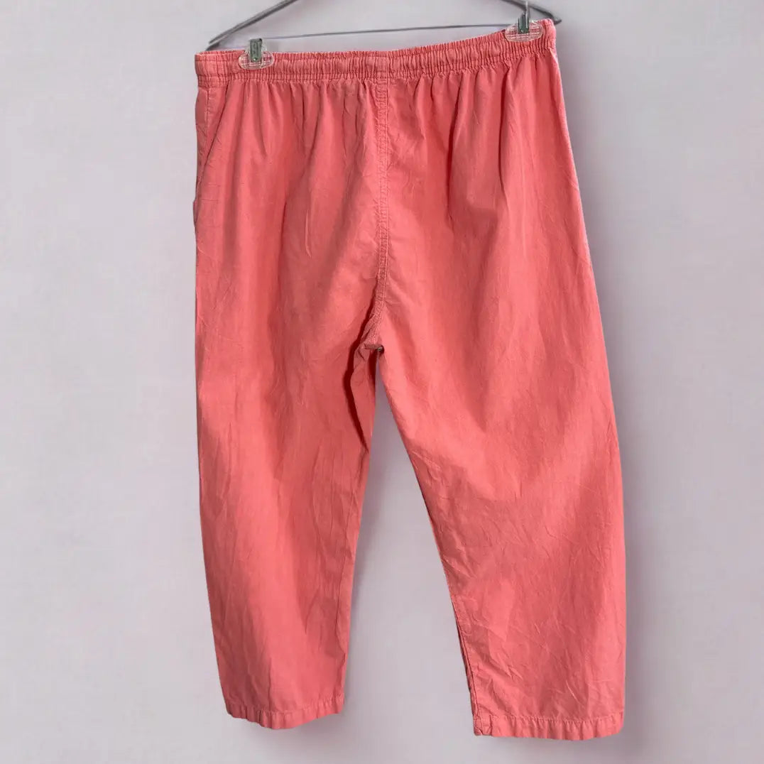 Coral Capri Pants