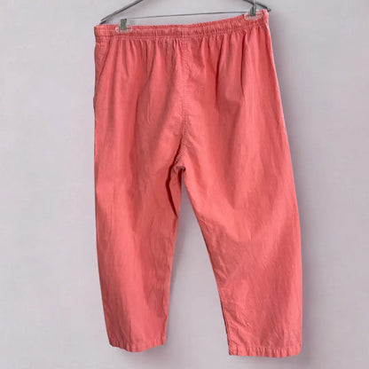 Coral Capri Pants