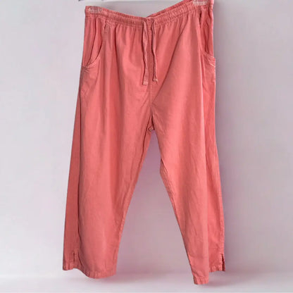 Coral Capri Pants