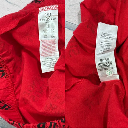 PRIMARK® Red Stranger Things Pajama Pants