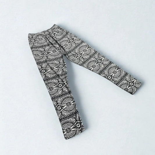 HOT KISS ® Black and White Patterned Pants