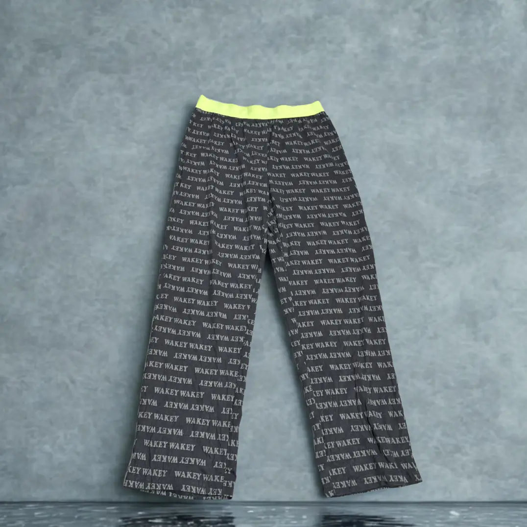Arizona Jean Co.® Black and Grey 'WAKEY WAKEY' Pajama Pants