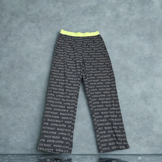Arizona Jean Co.® Black and Grey 'WAKEY WAKEY' Pajama Pants