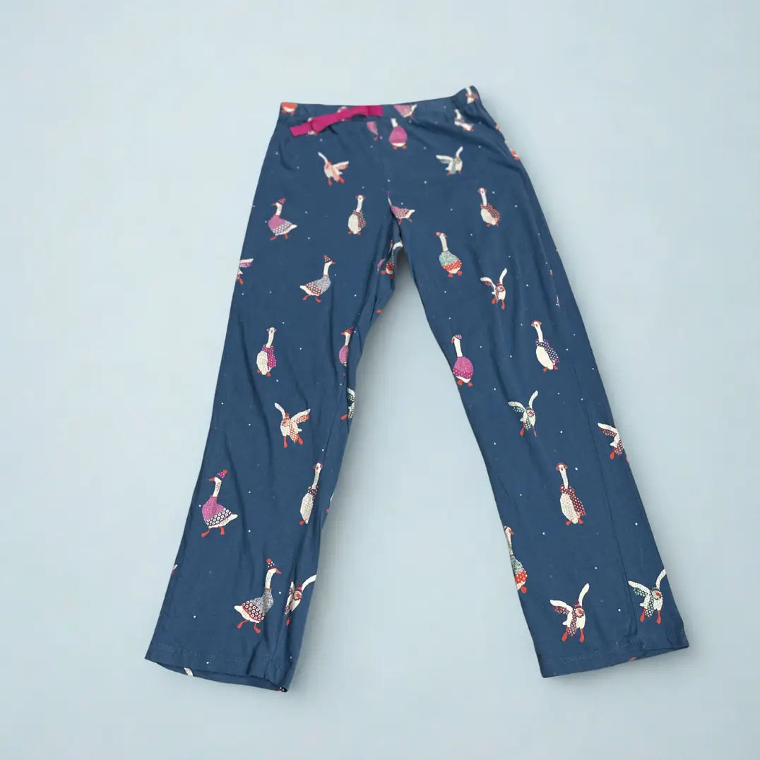 Next® Blue Goose-Print Pajama Pants
