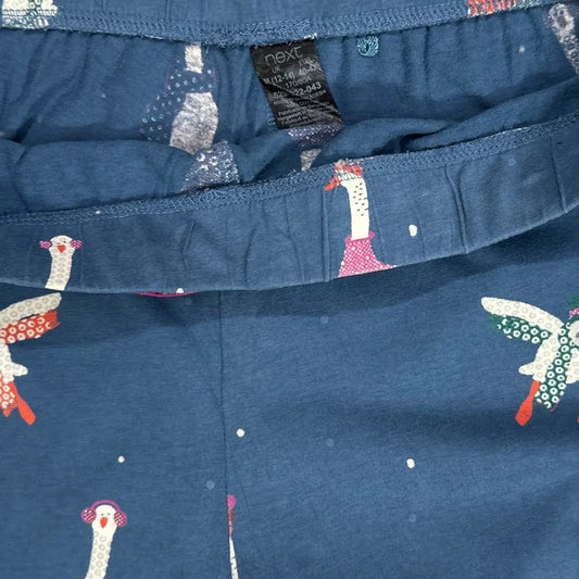 Next® Blue Goose-Print Pajama Pants