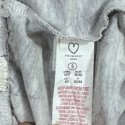 Primark® Grey Coffee Cup-Print Pajama Pants