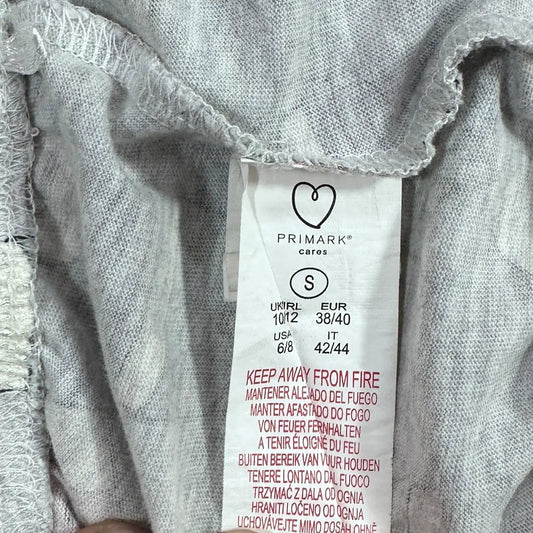 Primark® Grey Coffee Cup-Print Pajama Pants